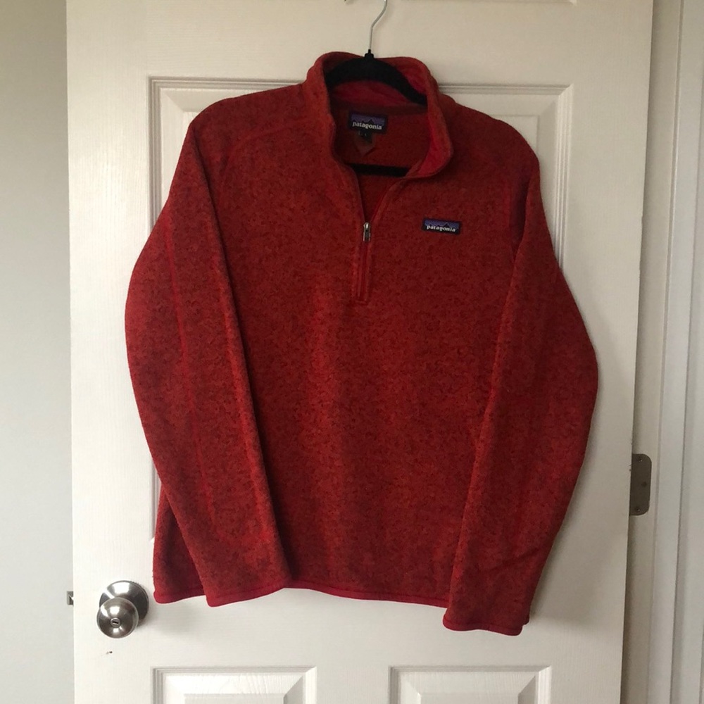 Patagonia Better Sweater 1/4-Zip Fleece - Red
